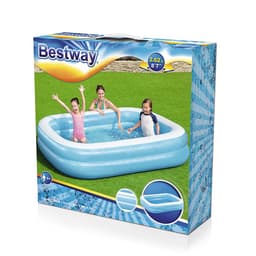 image-Inflatable Paddling Pool for Children Bestway Multicolour 262 x 175 x 51 cm