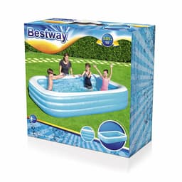 image-Inflatable Paddling Pool for Children Bestway Multicolour 305 x 183 x 56 cm