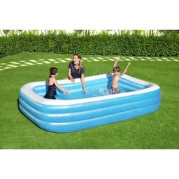 image-Inflatable Paddling Pool for Children Bestway Multicolour 305 x 183 x 56 cm