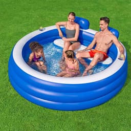 image-Bestway Inflatable Family Pool 231x219x79 +6 Years Garden 54422