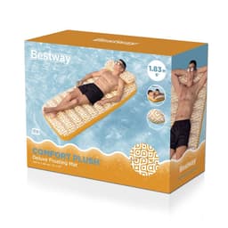 image-Bestway Inflatable Mattress Waterproof Deluxe 183x84 cm Beach & Pool 43836