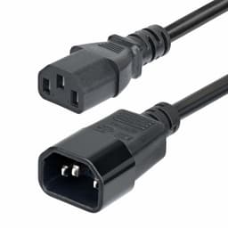 image-Current Adaptor Startech PXTC13C141415FEU Black C13 C14