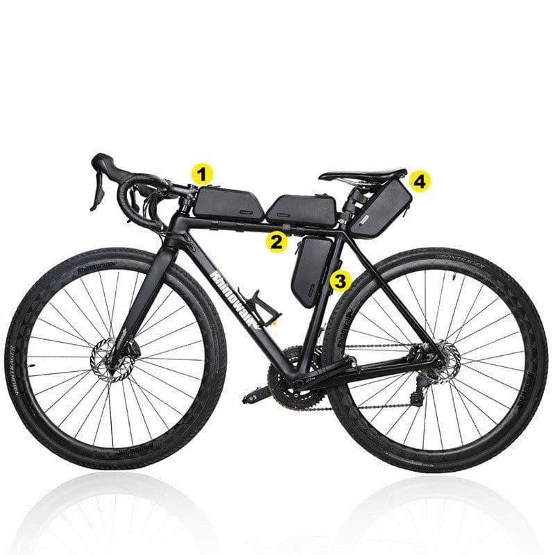 image-Waterproof Bicycle Upper Tube Covered Mountain Bike Hard Shell Front Beam