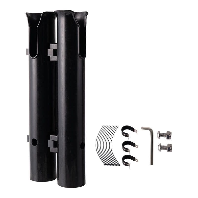 image-Motorcycle Electric Bicycle Fishing Rod Rack Pipe Clamp