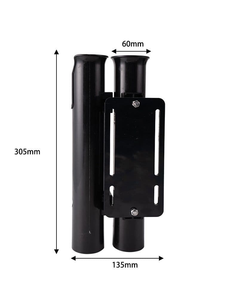 image-Motorcycle Electric Bicycle Fishing Rod Rack Pipe Clamp
