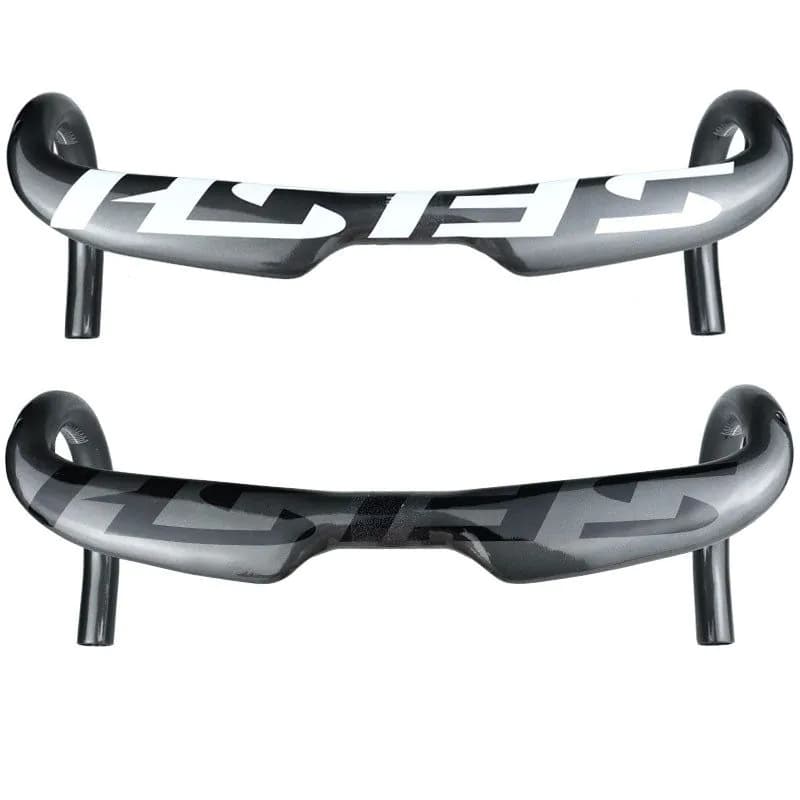 image-Carbon Fiber Road Bike Bent Handlebar 380400420440mm Innerline Bicycle Handle Bar