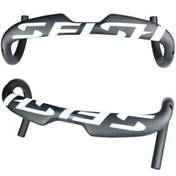 image-Carbon Fiber Road Bike Bent Handlebar 380400420440mm Innerline Bicycle Handle Bar