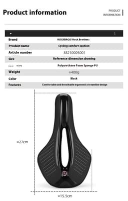 image-Mountain Bike Road Bike Comfortable Seat Cushion