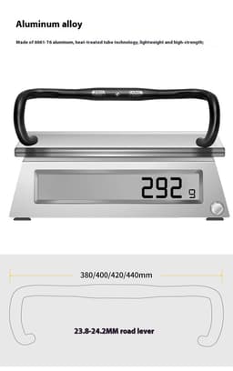 image-Road Bike Aluminum Alloy Racing Small Bent Handlebar