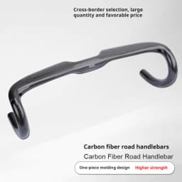 image-Non-standard Road Bicycle Carbon Fiber Drop Bar Ultra-light Handle Accessories