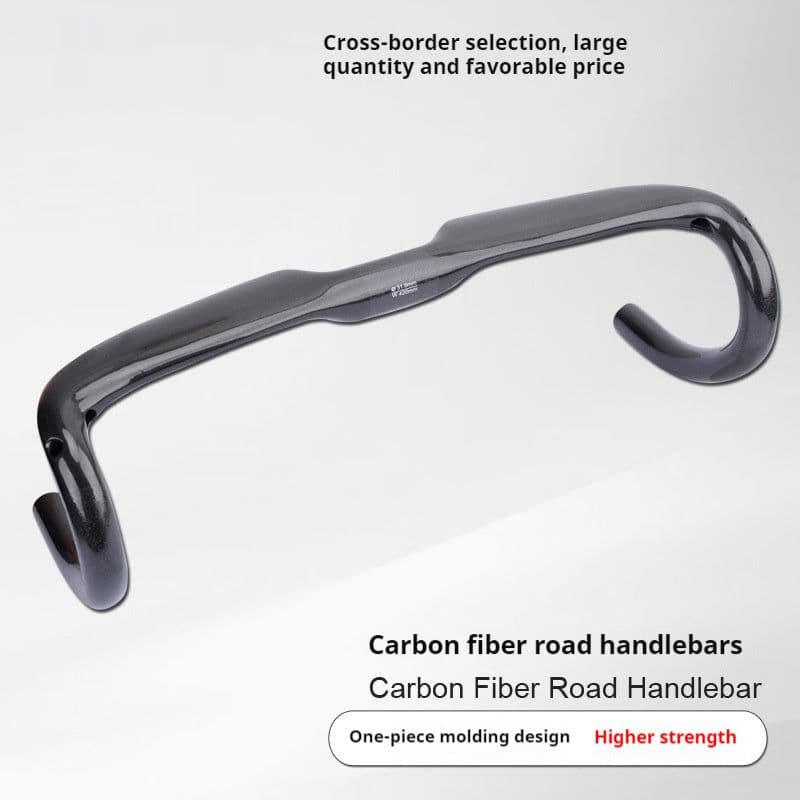 image-Non-standard Road Bicycle Carbon Fiber Drop Bar Ultra-light Handle Accessories