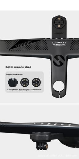 image-High-end Integrated Bicycle Carbon Fiber Road Bike Handlebar