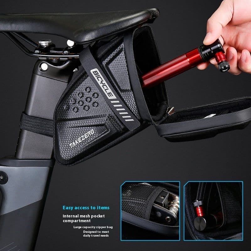 image-Bicycle Saddle Box Saddle Bag Mountain Bike Fixture And Fitting