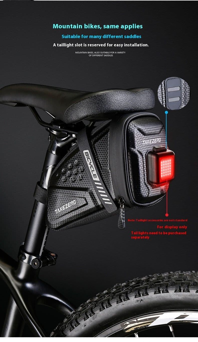 image-Bicycle Saddle Box Saddle Bag Mountain Bike Fixture And Fitting