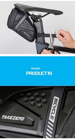 image-Bicycle Saddle Box Saddle Bag Mountain Bike Fixture And Fitting