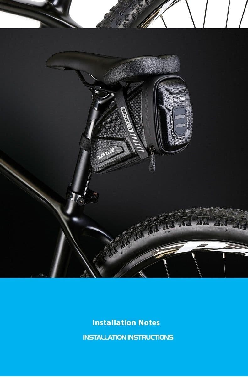 image-Bicycle Saddle Box Saddle Bag Mountain Bike Fixture And Fitting
