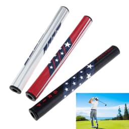 image-Golf Clubs Grip Universal Non Slip PU Handle Cover 265mm 0.58 Core Golf Club Grip For Golfer Training Practice