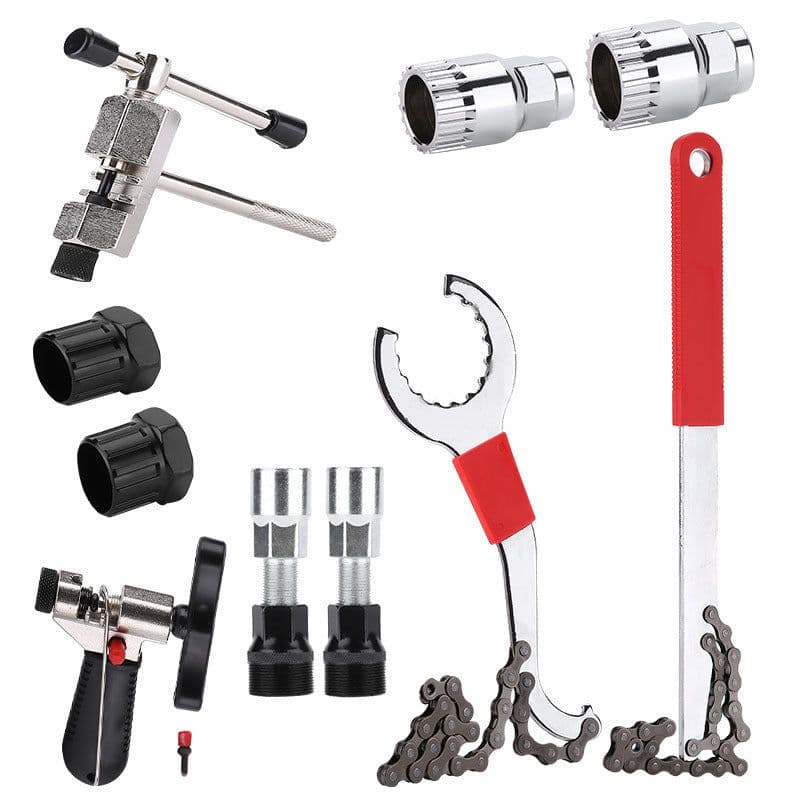 image-Bicycle Repair Tools Suit Mountain Bike Repair Chain-cutting Device