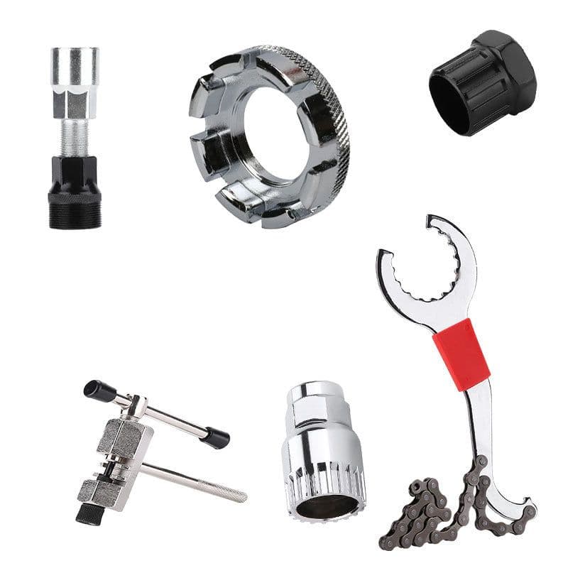image-Bicycle Repair Tools Suit Mountain Bike Repair Chain-cutting Device