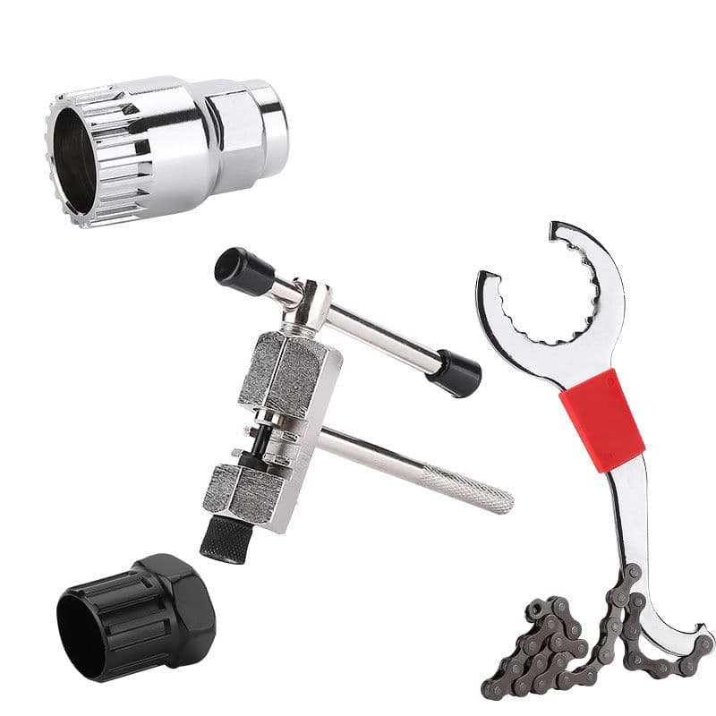image-Bicycle Repair Tools Suit Mountain Bike Repair Chain-cutting Device