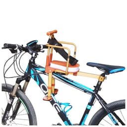image-Aluminum Alloy Shared Bicycle Children's Seat Front Portable Folding Seat
