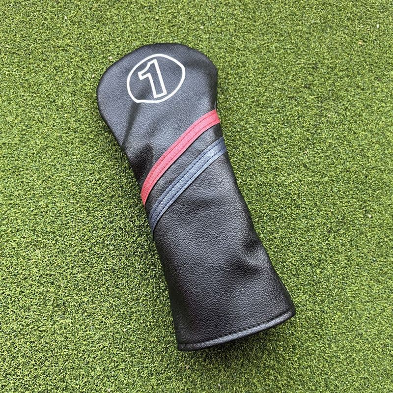 image-Simple Golf Club Sleeve Protective Cover Wooden Pole Head Cover Fairway
