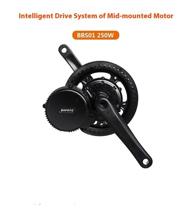image-250W Color Screen Instrument Mountain Bike Modification Kit