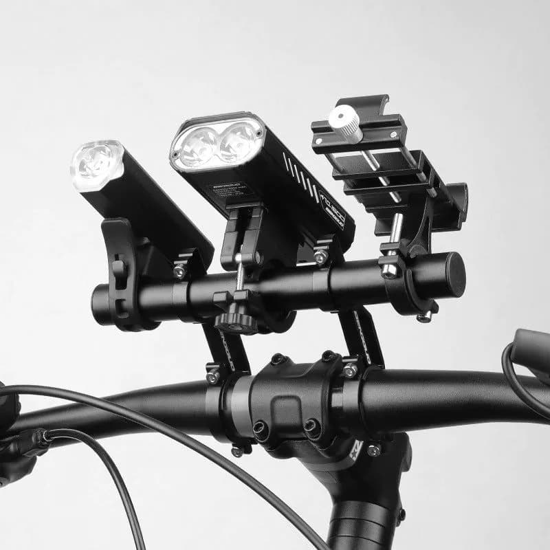 image-Bicycle Aluminum Alloy Extension Bracket Mountain Bike Handle Extension