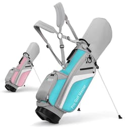 image-PGM Golf Bag Ball Bag Women's Bracket Ball Bag Lightweight Caddie Bag Backpack