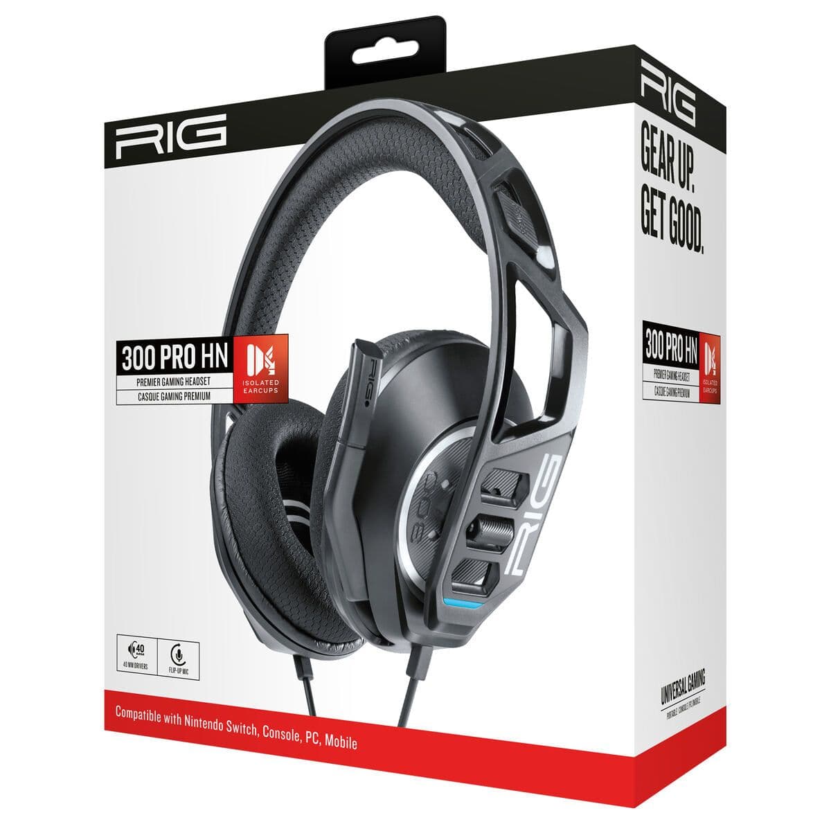 image-Headphones Nacon 300 PRO HN Black