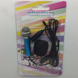 image-Mini Karaoke Condenser Wired 3.5mm Microphone Mic Mobile Phone For Android
