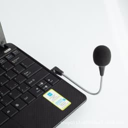 image-Noise Reduction Notebook Computer Sound Card Condenser Microphone