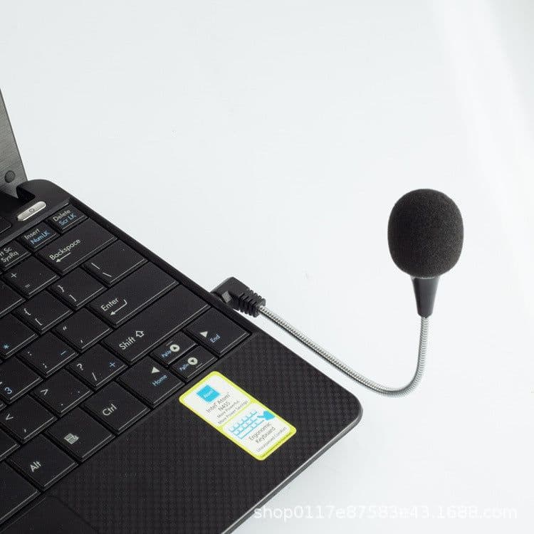 image-Noise Reduction Notebook Computer Sound Card Condenser Microphone
