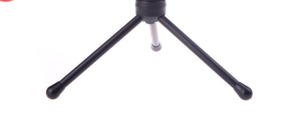 image-Mic Wired With Holder Clip For Chatting Singing Karaoke Pc L