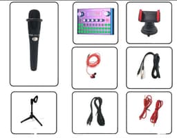 image-F007plus Special Live Broadcast Equipment, Sound Card, Mobile Phone, Computer, Universal Internet Celebrity Singing And Microphone Equipment