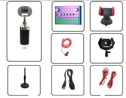 image-F007plus Special Live Broadcast Equipment, Sound Card, Mobile Phone, Computer, Universal Internet Celebrity Singing And Microphone Equipment