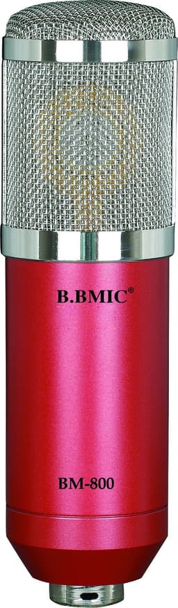 image-BM800 Condenser Anchor Microphone Recording Live Microphone Set