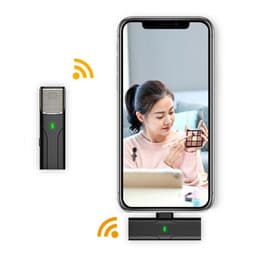 image-Live Microphone Lavalier Wireless Radio Bluetooth Recording Equipment