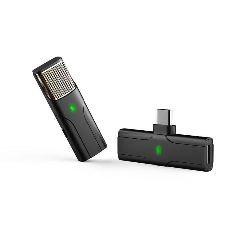 image-Live Microphone Lavalier Wireless Radio Bluetooth Recording Equipment