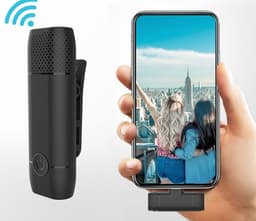 image-Live Mobile Phone Noise Reduction Microphone Small Microphone Mini Radio
