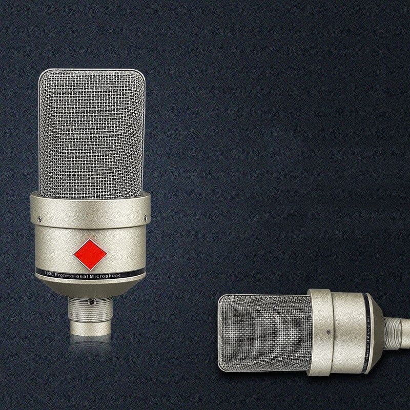 image-Wired Condenser Microphone Singing Recording Live Broadcast Equipment