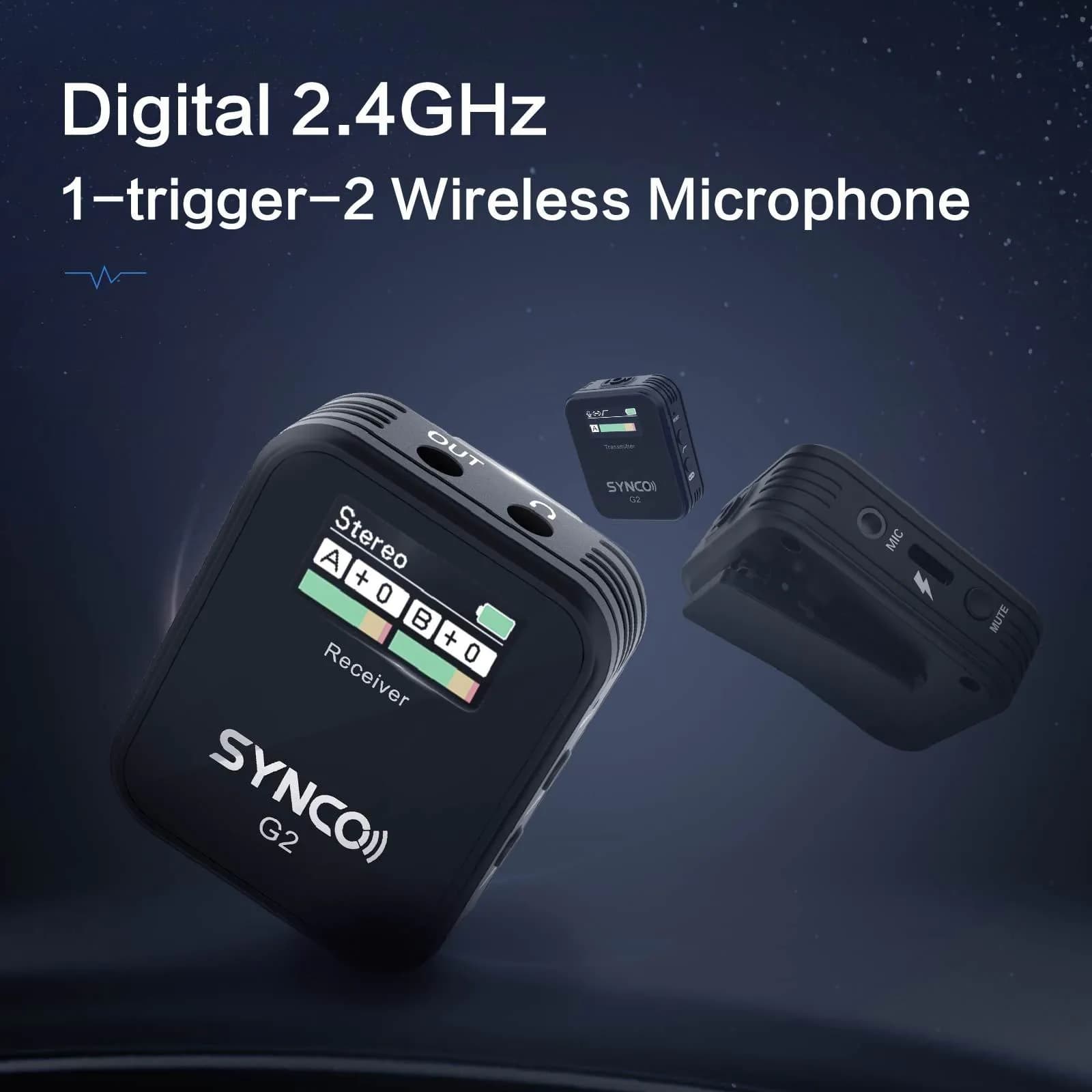image-Professional Wireless Microphone Mobile Phone SLR Camera