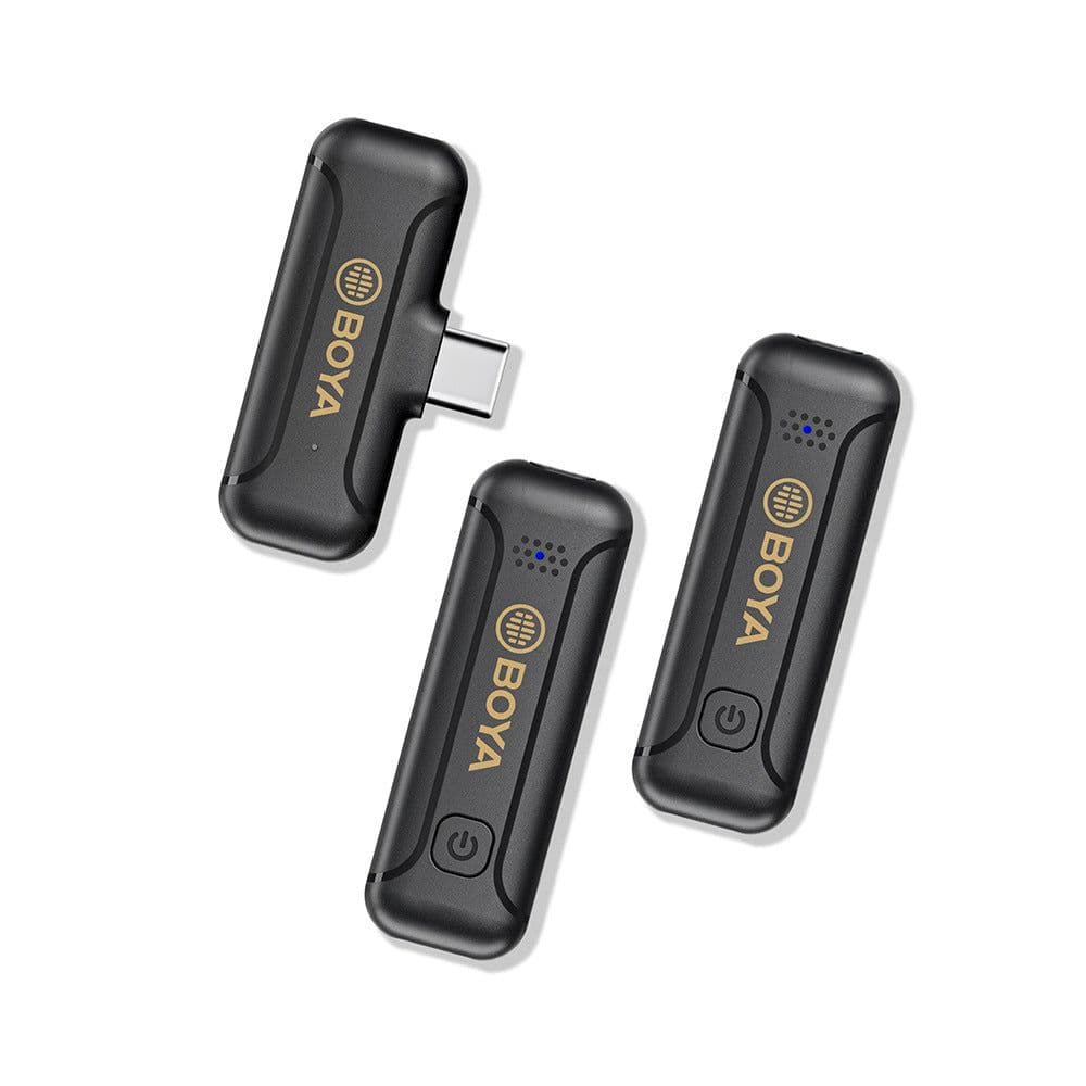 image-Clip-on Radio Microphone Recording Noise Reduction Portable Interview