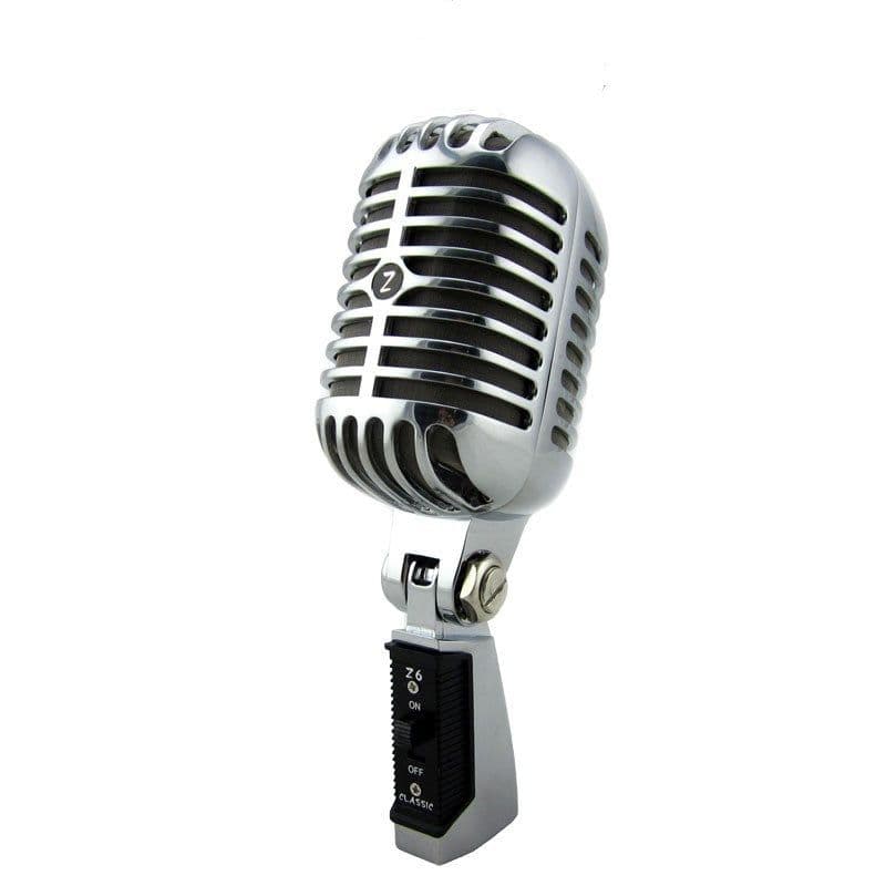 image-Rocking Retro Microphone Z6 KTV Karaoke Classical Microphone Jazz Microphone