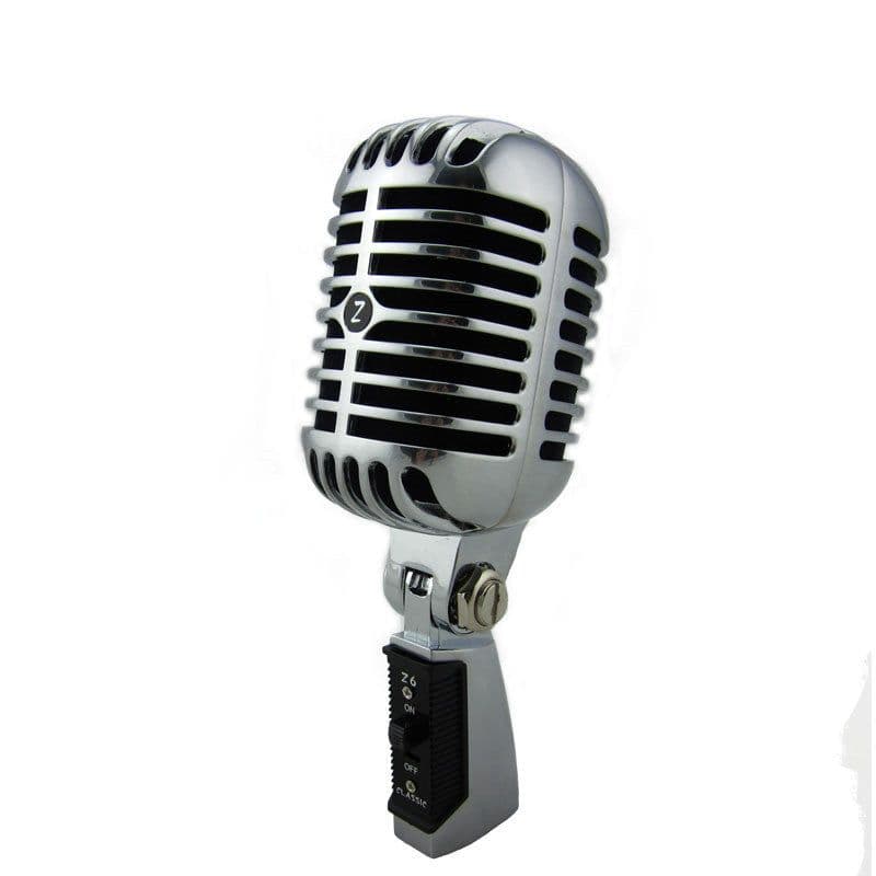 image-Rocking Retro Microphone Z6 KTV Karaoke Classical Microphone Jazz Microphone