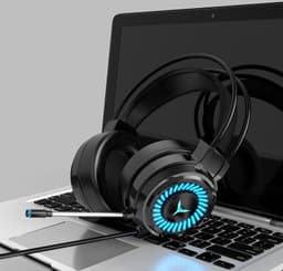 image-King G60 Gaming Headphones Gaming Wired 7.1 Channel Eating Chicken Desktop Computer Notebook Headset