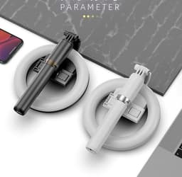 image-Xyxd Mobile Phone Live Broadcast Fill Light Neon Light Colorful Multicolored Lighting Selfie Stick Vibrato Bluetooth Camera Desktop