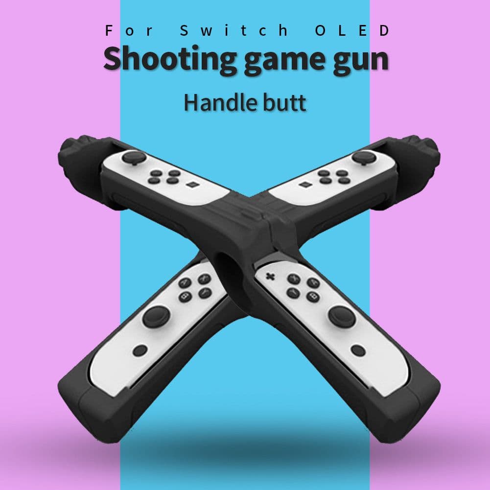 image-Left And Right Handle Shooting Game Gunstock