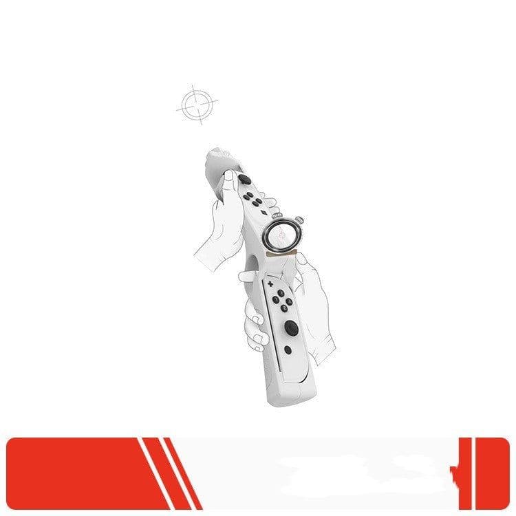 image-Left And Right Handle Shooting Game Gunstock