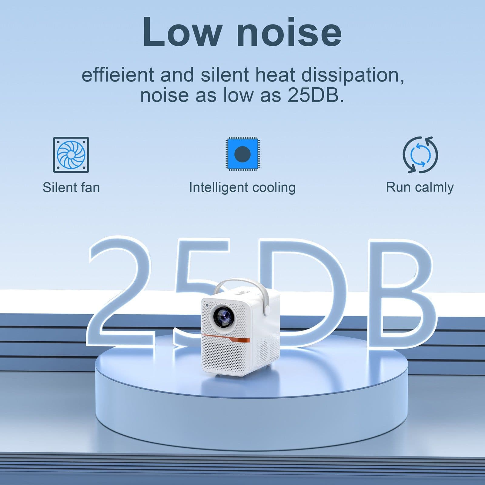 image-P10 2023 New Super Clear Cross-border Household Mini Portable LCD Projector Android Projector Outdoor